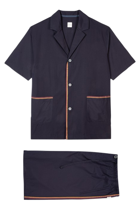 MEN PJ SET SHORT STRIPE ARTIST STRIPE 1