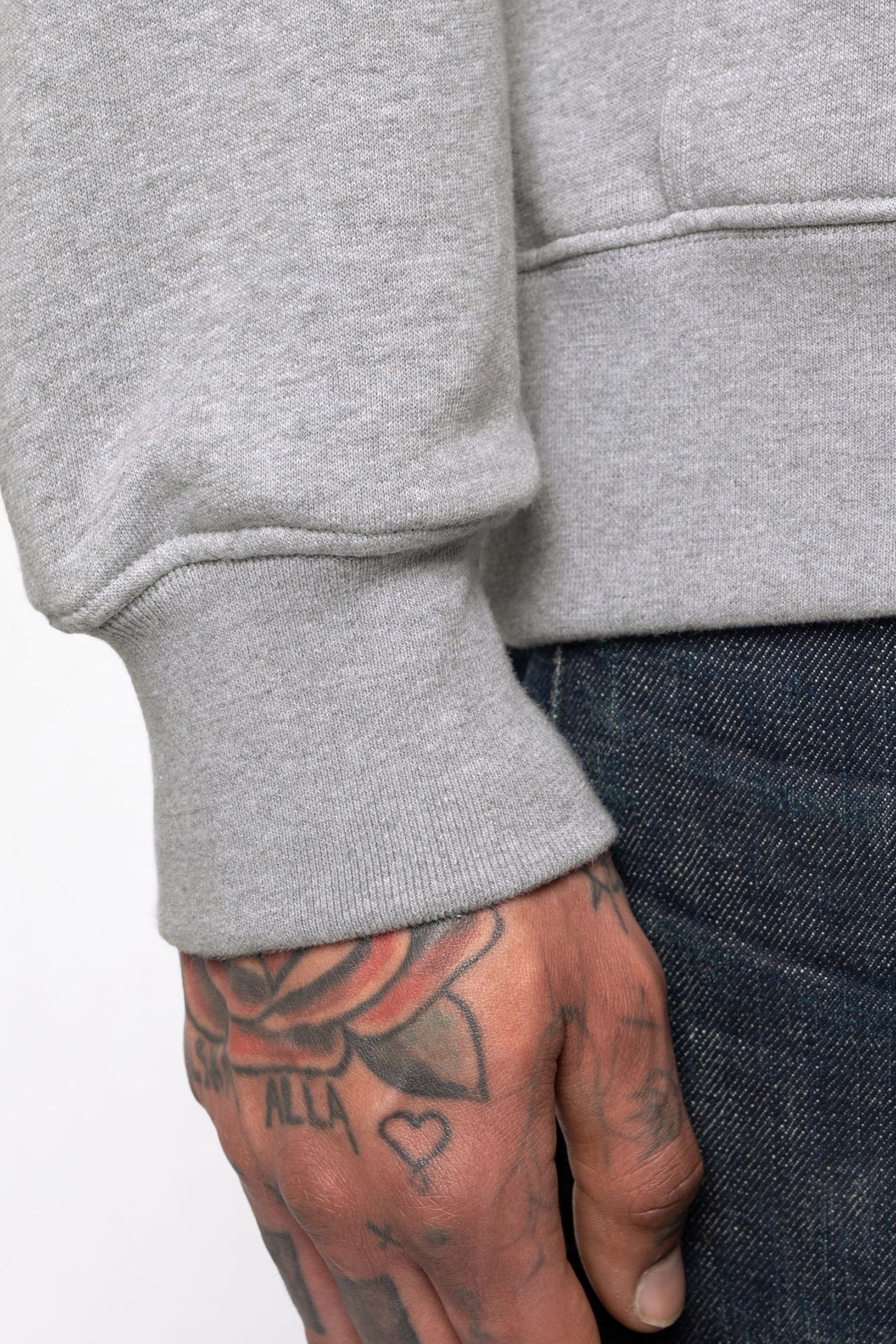 FRANKE LOGO HOODIE GREYMALANGE 6