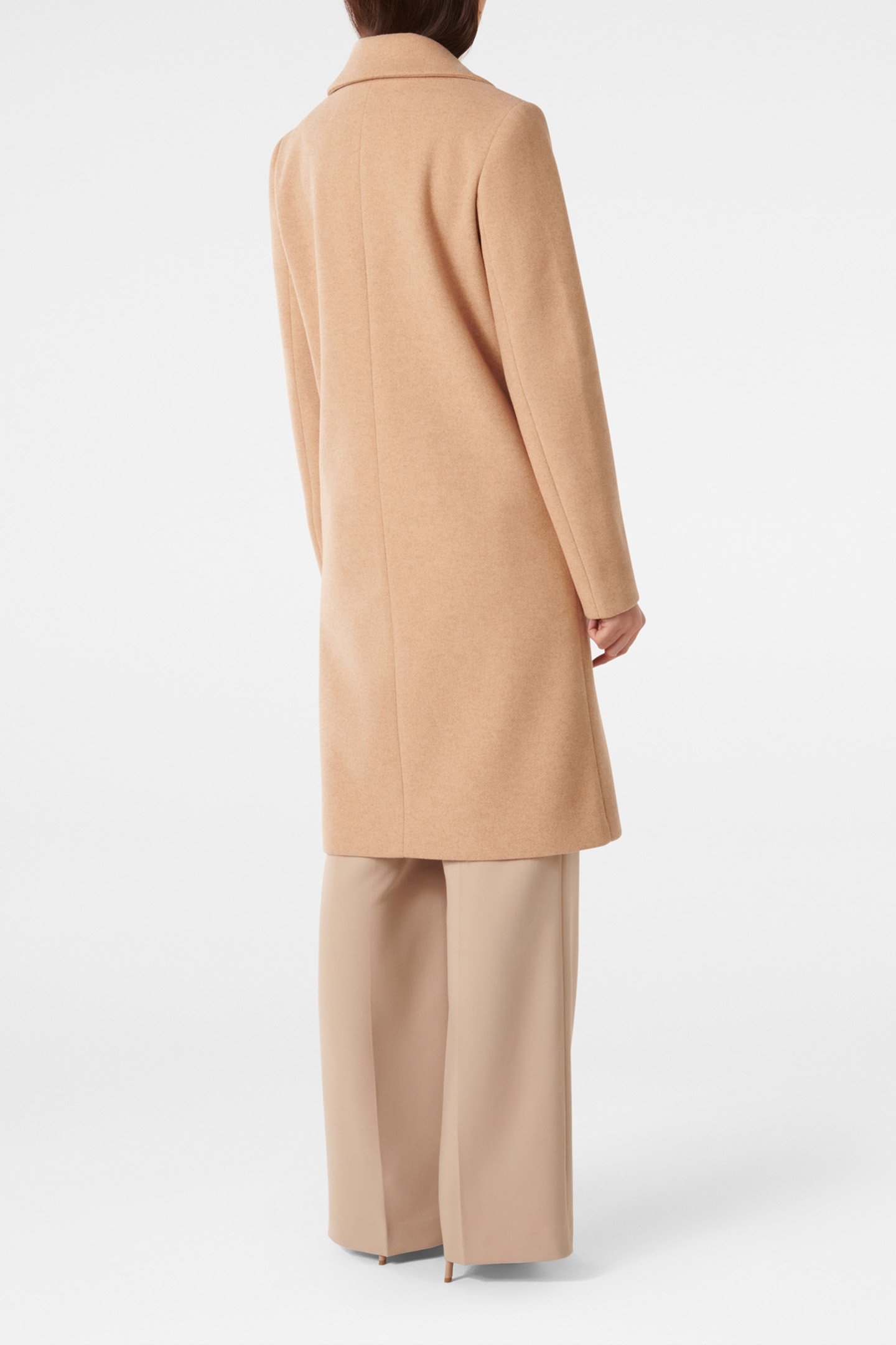 BILLIE LONGLINE COATIGAN CAMEL MARLE 2