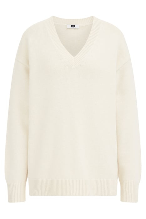 KNITTED PULLOVER WHITE 4