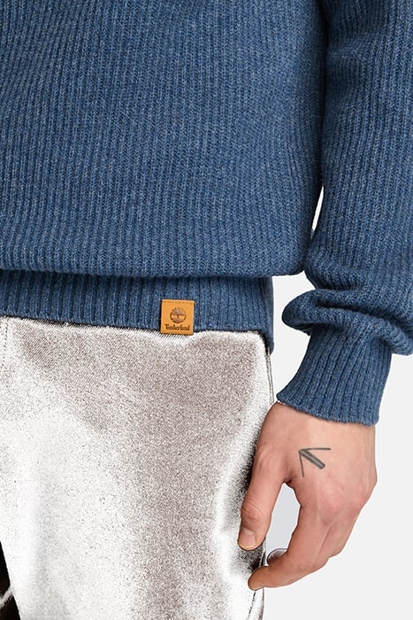 PHILLIPS BROOK RAGLAN SLEEVE CREW NECK SWEATER FOLKSTONE GRA 4