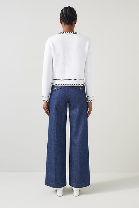 RIVER BOXY CARDIGAN BLACK 3