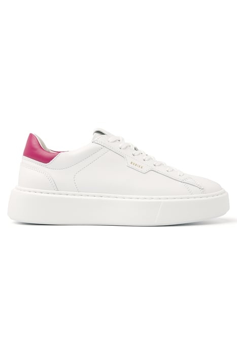 VINCE TORA (L) WHITE LEATHER - PINK 1