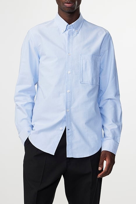 NN07 ARNE REGULAR FIT LONG SLEEVE SHIRT, LIGHT BLUE 1