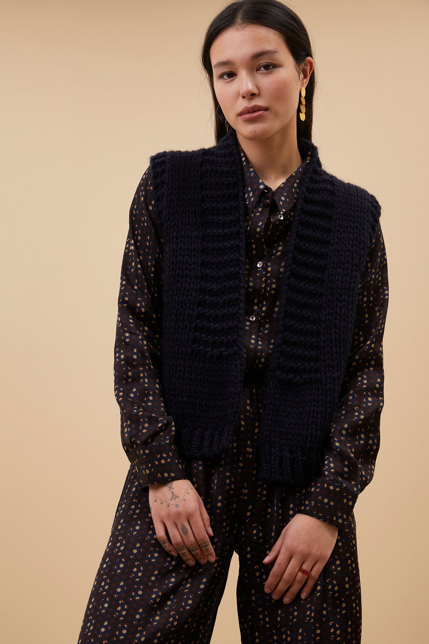 LEVI GILET MIDNIGHT 1