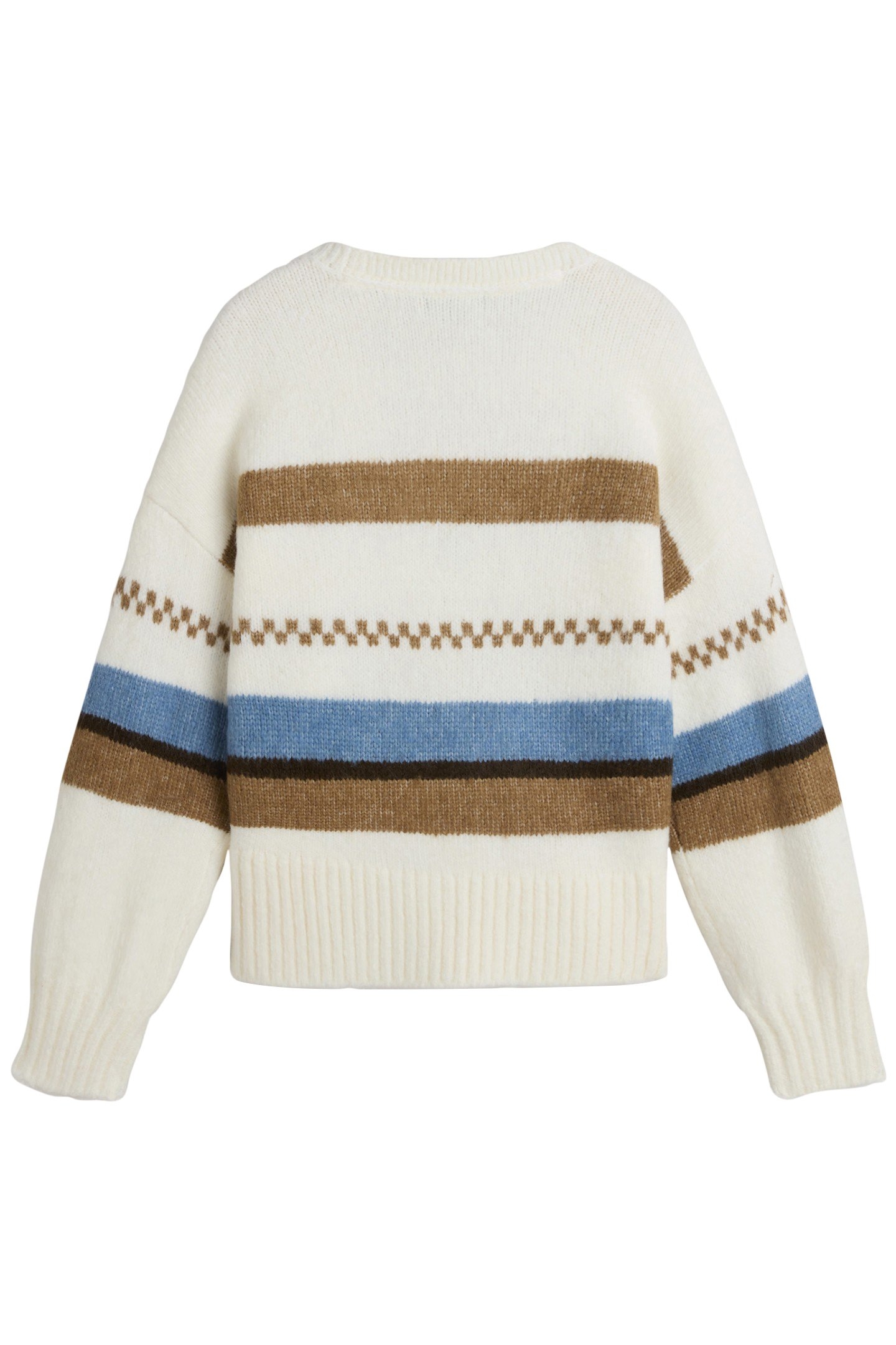 VALERIE STRIPE CARDIGAN MARSHMALLOW 5