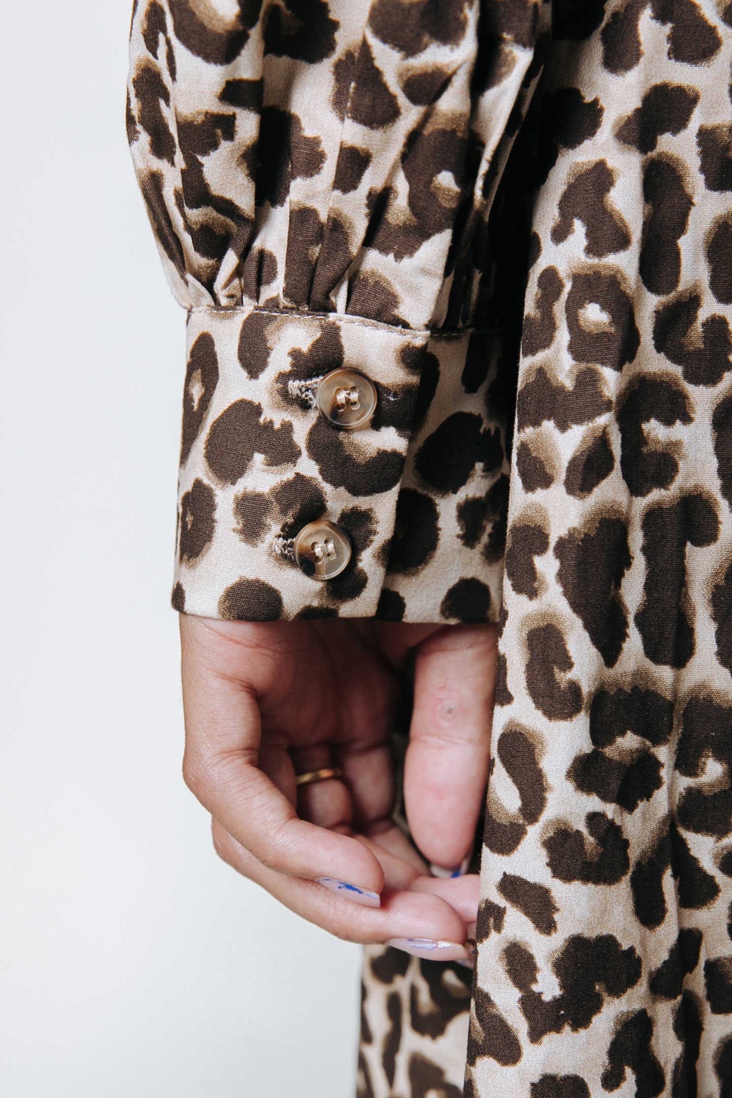 DAVINA LEOPARD MAXI DRESS SAND 6