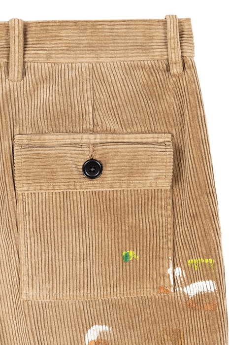 MENS TAPERED LEG TROUSER TAN 5