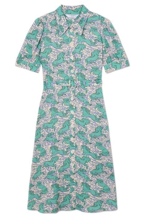 VALERIE SHIRT SHIRT DRESS NATURAL/ECRU 3