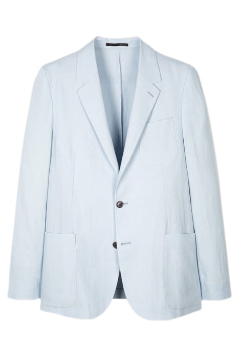 MENS 2 BTN PATCH POCKET JACKET BLUE 4