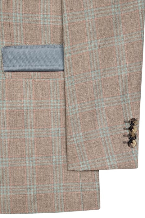 MENS 2 BUTTON JACKET LIGHT BEIGE 7