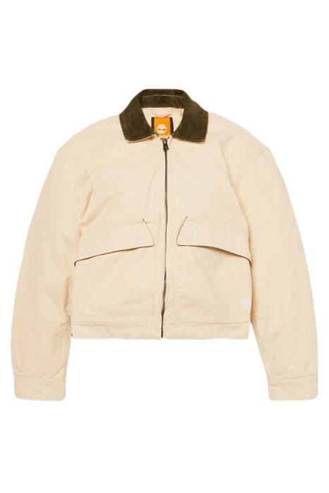 STRAFFORD QUILTED WASHED CANVAS JACKET ANGORA 4