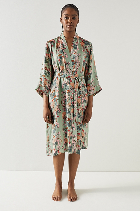 SANDHILL DRESSING PAJAMA GREEN 2