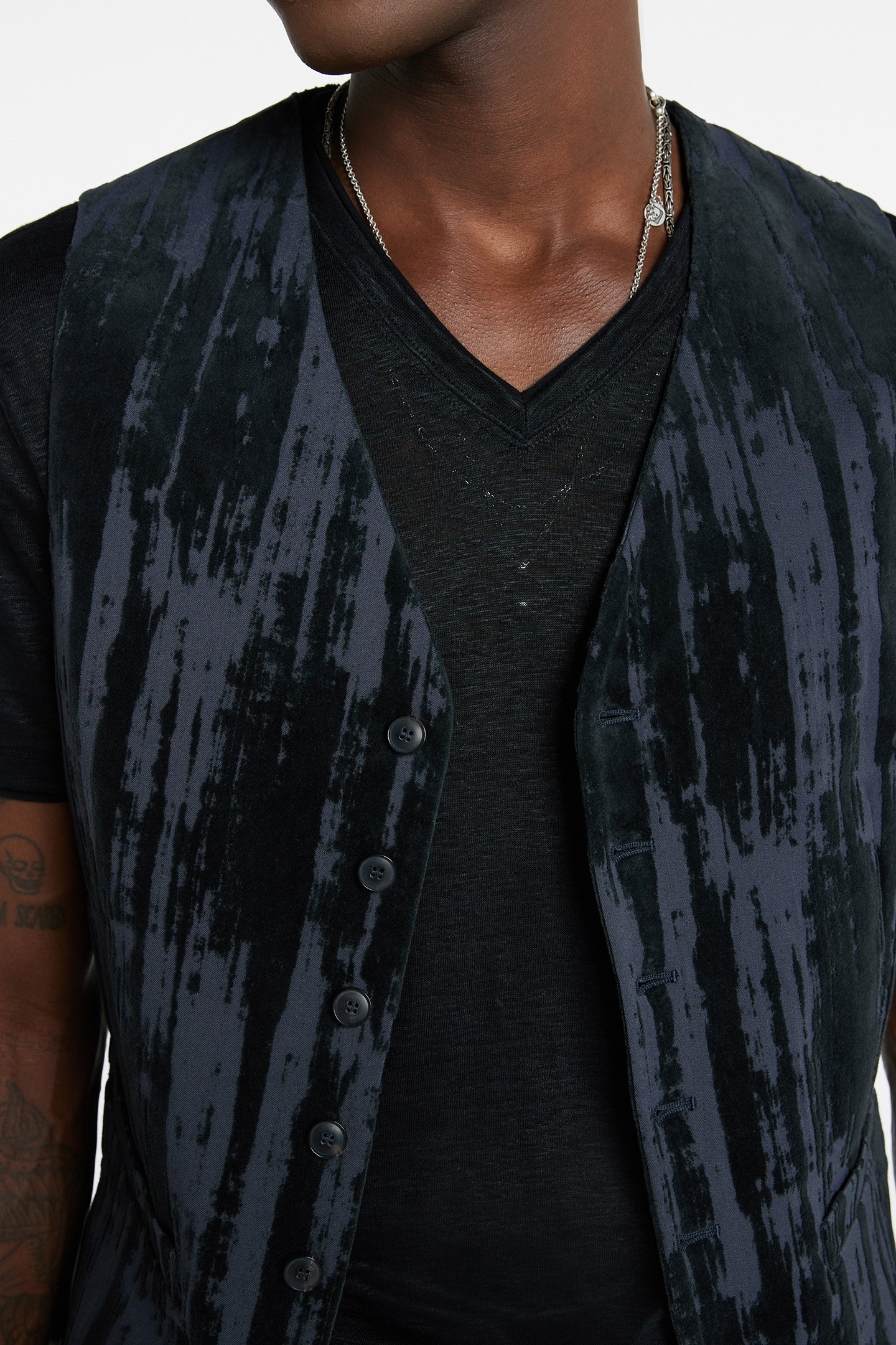 FRONT BODY DARTS VEST THISTLE 3