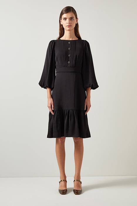 JADE FULL MIDI DRESS BLACK 2