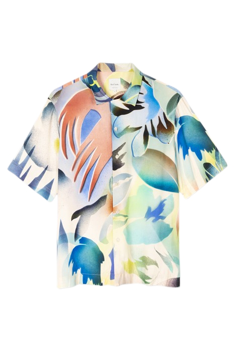 MENS S/S REGULAR FIT SHIRT LIME GREEN 3