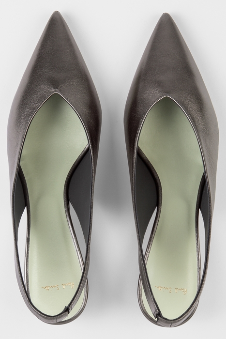 WOMENS SHOE ENID BLACK NICKEL BLACK NICKEL 4