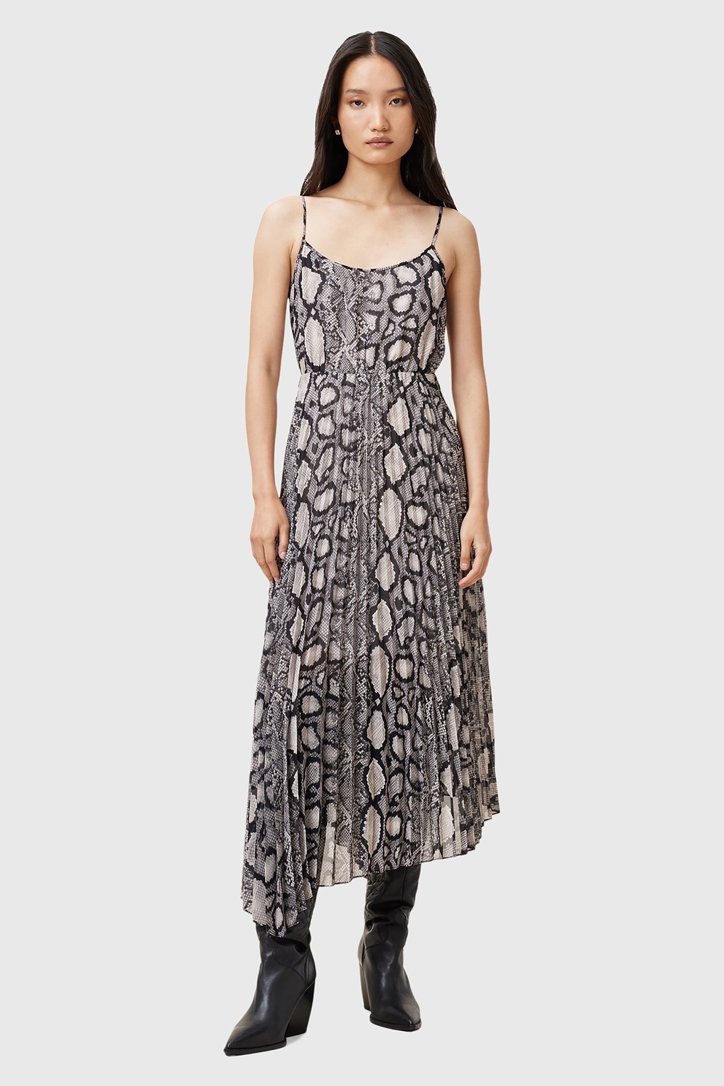 DONATELLA DRESS FLOW ECRU WHITE 5