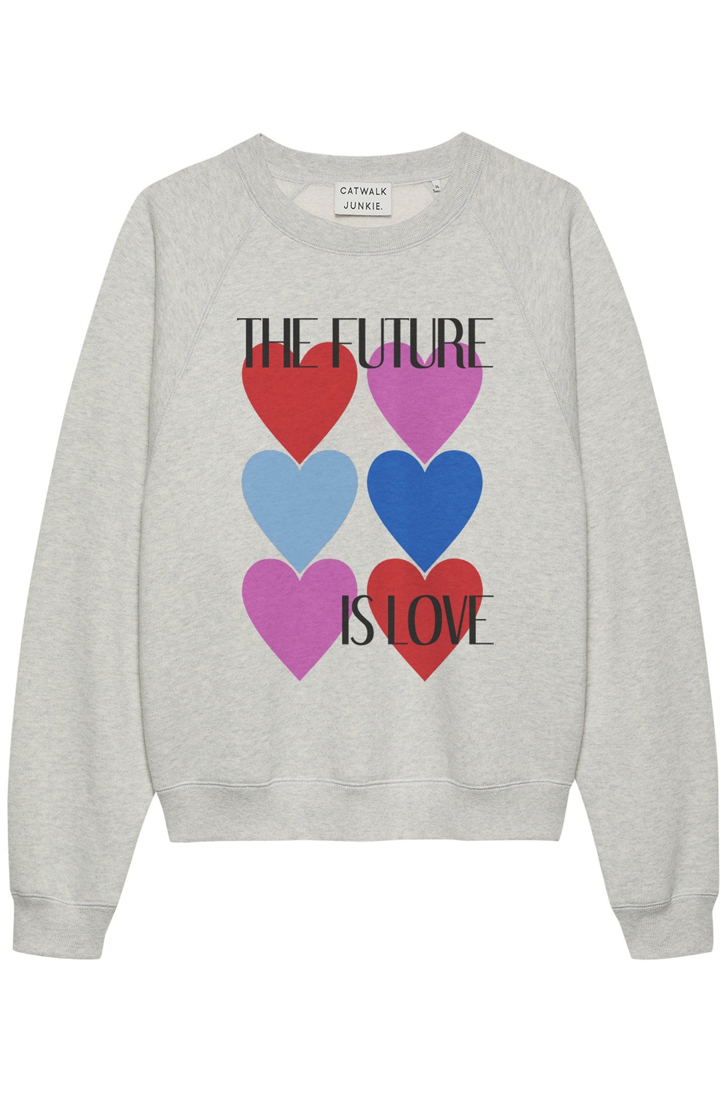GRAPHIC SWEATER GREY MELANGE 4
