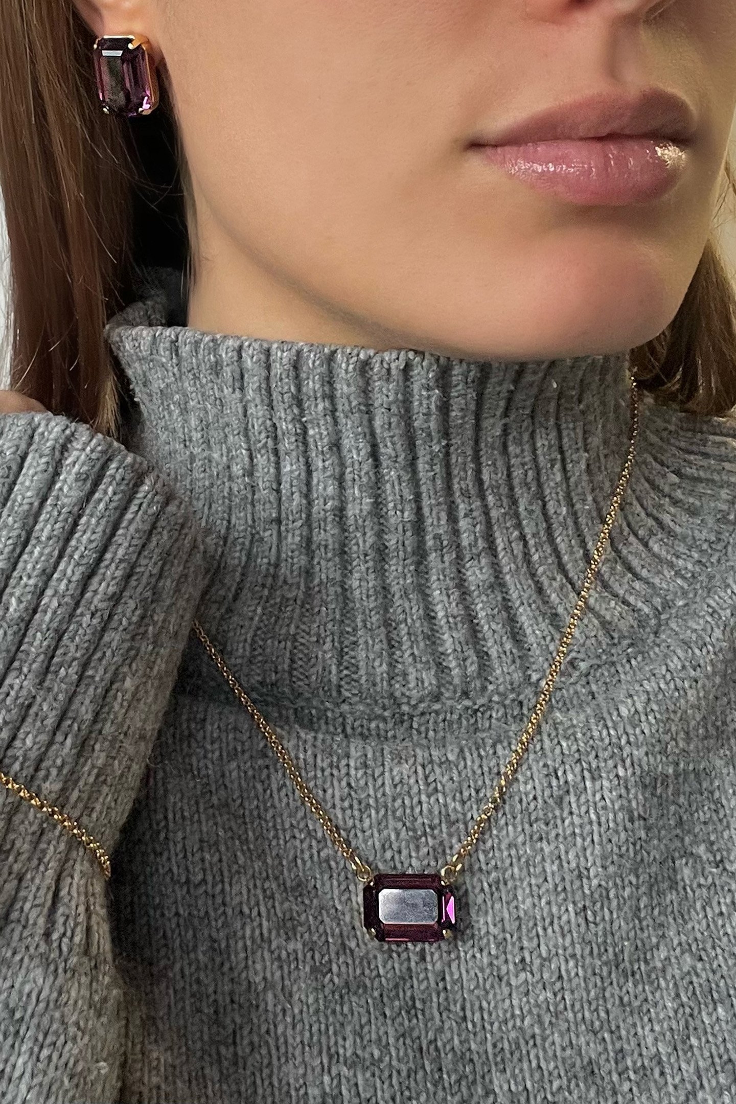 LADY DI NECKLACE AMETHYST 2