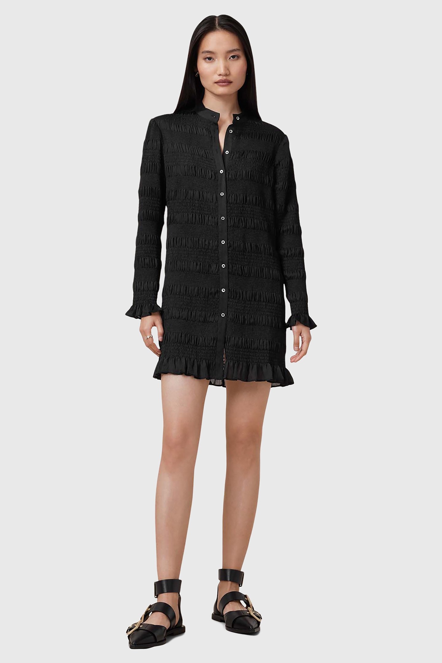 MEG MINI DRESS BLACK 3