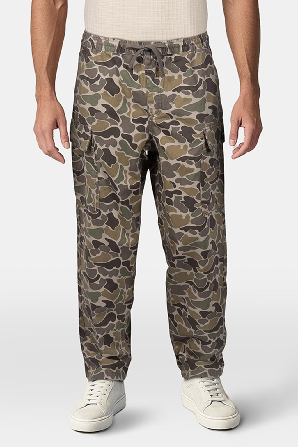 RANGE CARGO BAGGY TAPERED ELASTIC PANT BUNGEE CORD/TURKISHCF 1