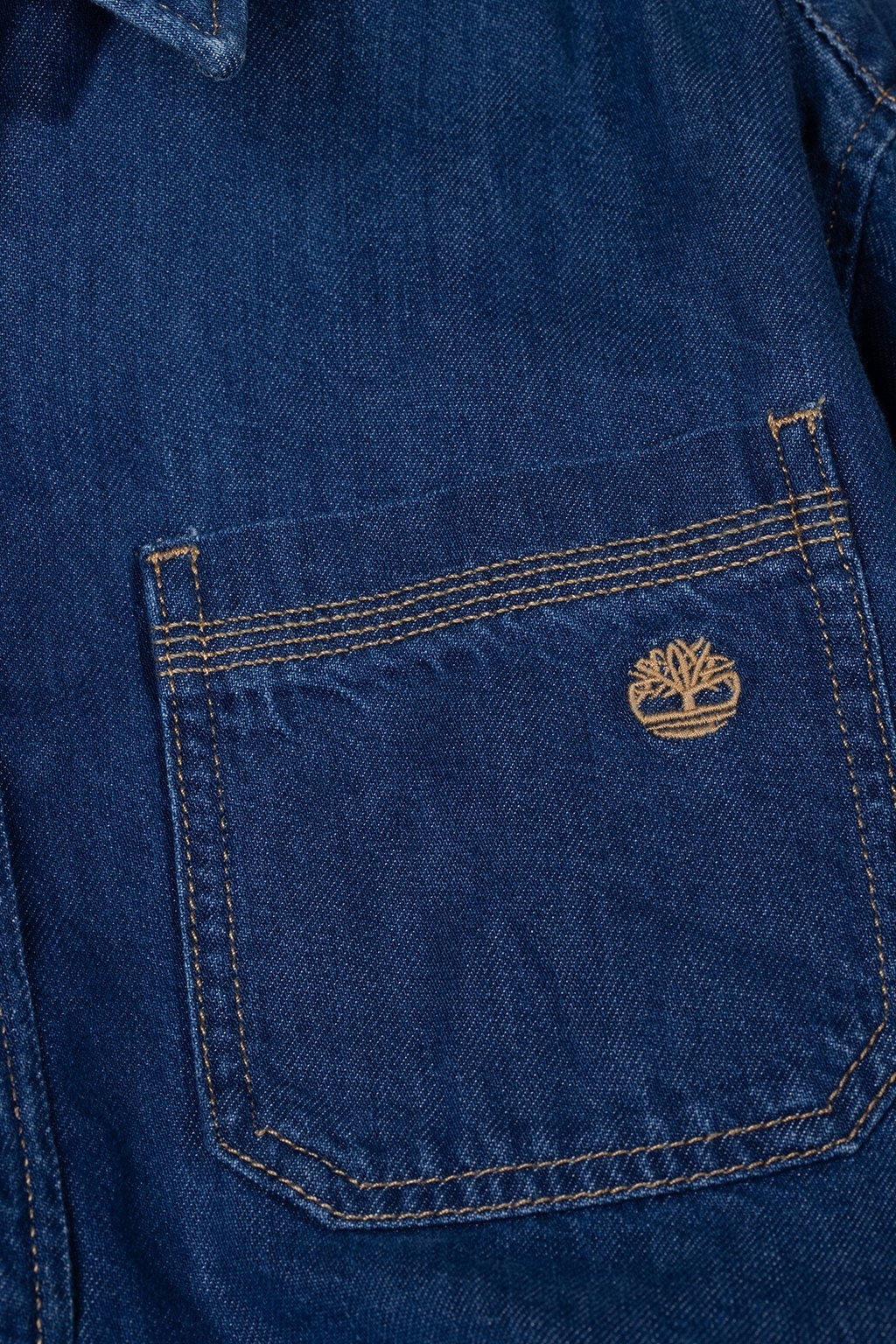 DENIM ESSENTIAL SHIRT BLUE INDIGO 4