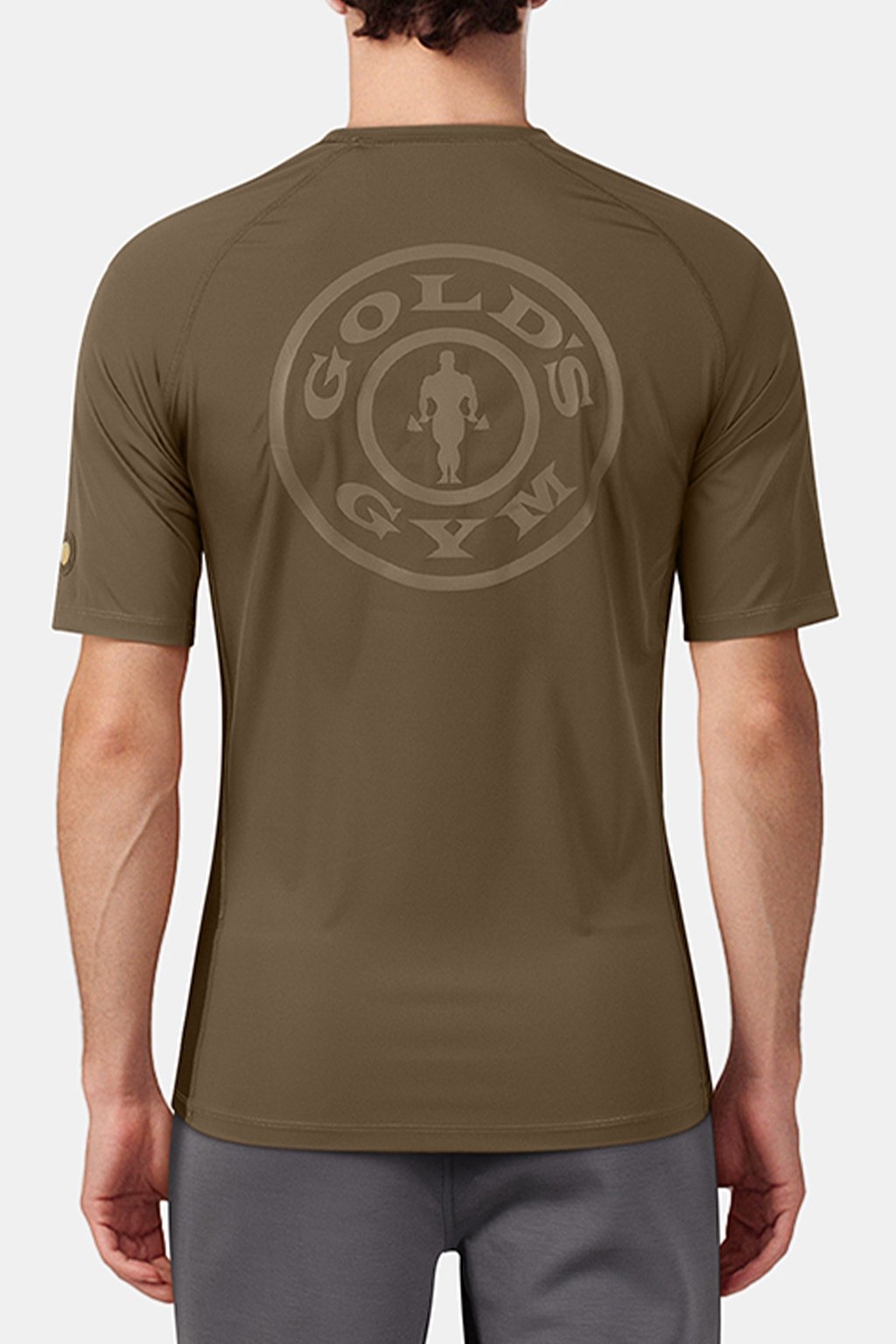 ROB - MEN'S FITTED TRAINING SHIRT OLIVE 2