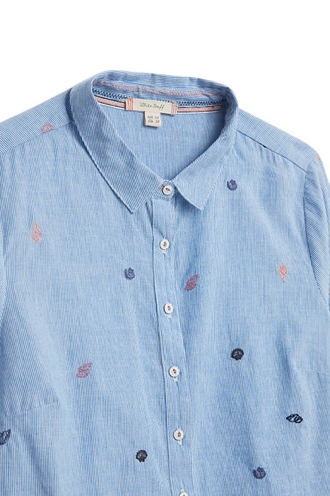 CARRIE SHIRT BLUE MLT 6