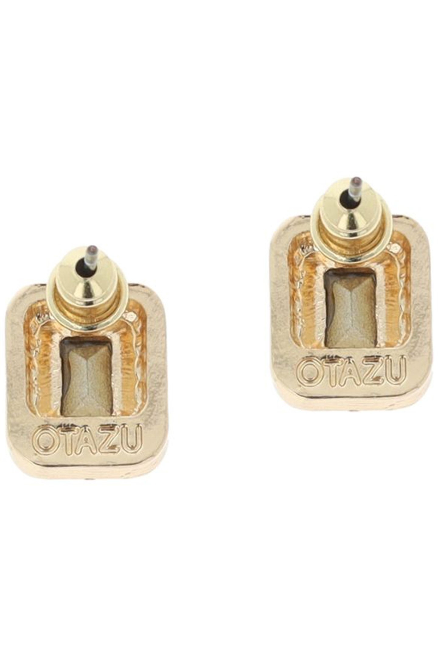 GOLDEN SQUARE EARRINGS 2