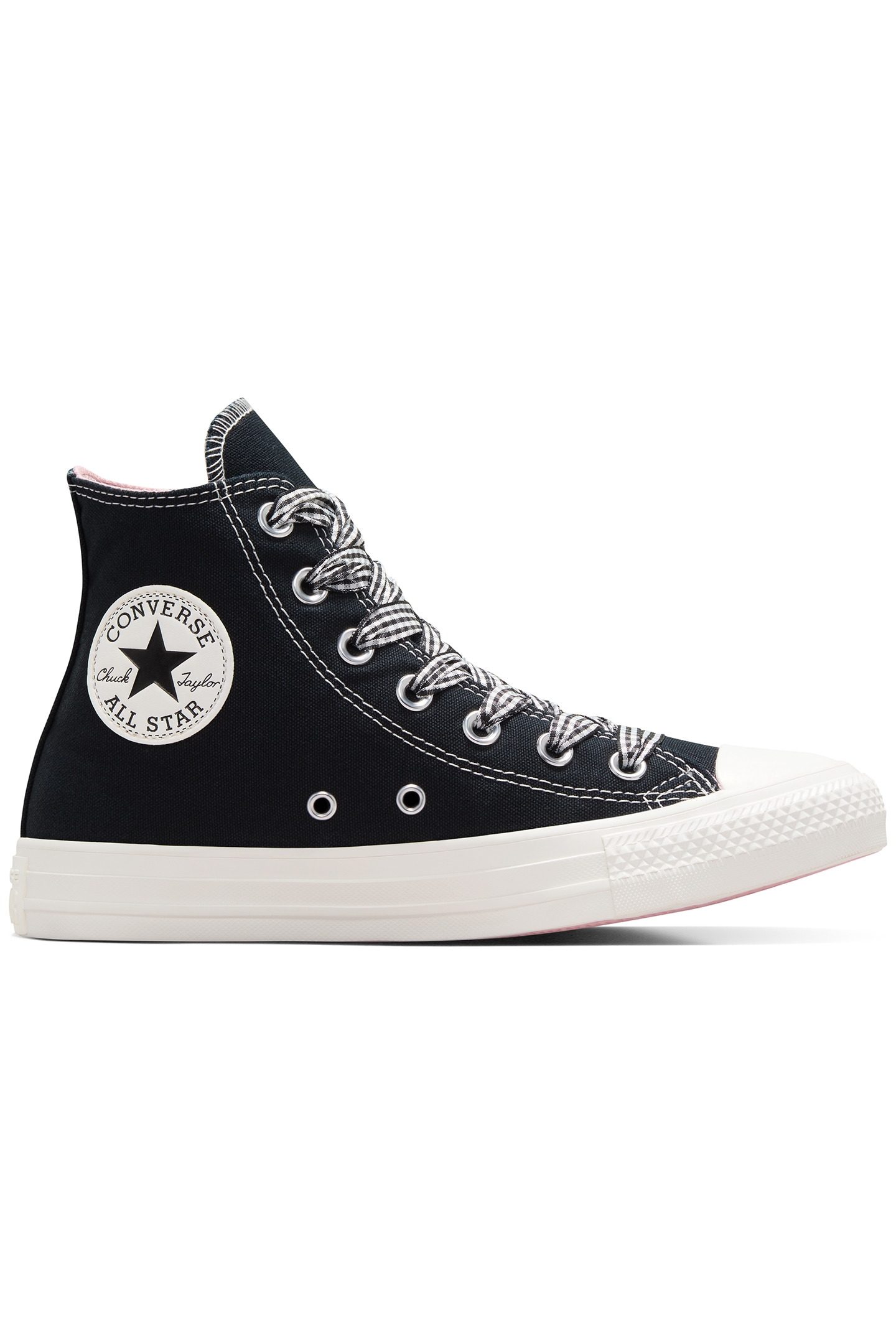 CHUCK TAYLOR ALL STAR GINGHAM BLACK/HORIZON PINK/WHITE 1