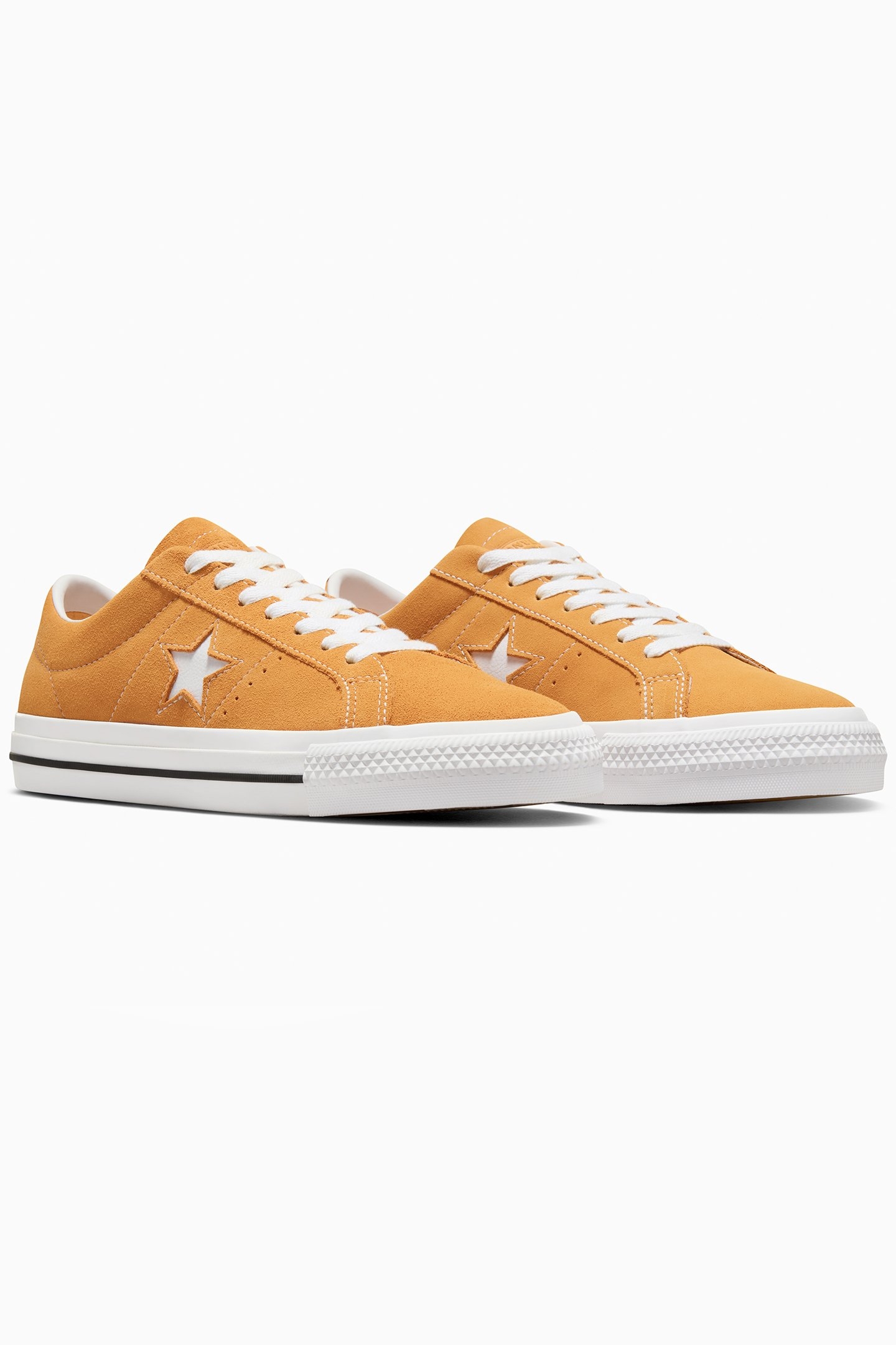 CONS ONE STAR PRO SUEDE SUNFLOWER GOLD/WHITE/BLACK 2