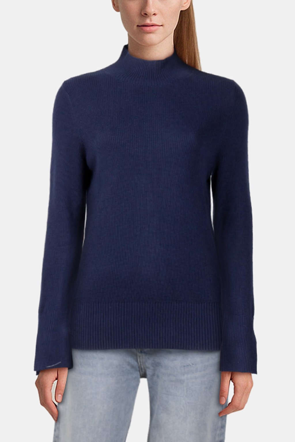 CHUNKY ROLLNECK KNIT NAVY 1