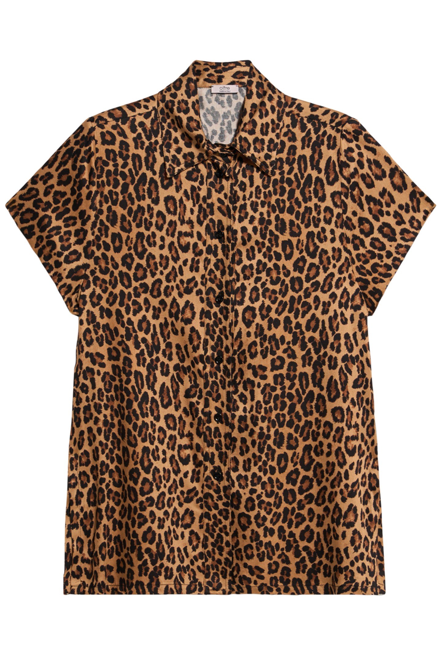 VISCOSE ANIMAL PRINT SHIRT NATURAL 3