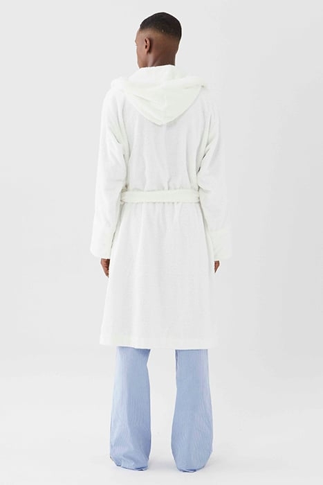 UNISEX HOODED BATHROBE SNOW WHITE 2