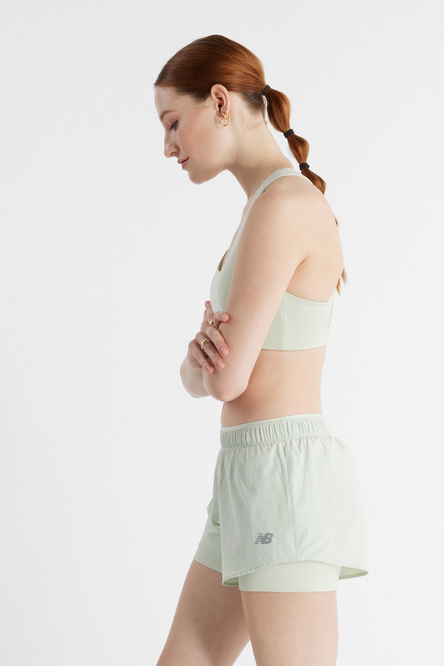 NB POWER X SPORTS BRA IN SAGE GREEN 3