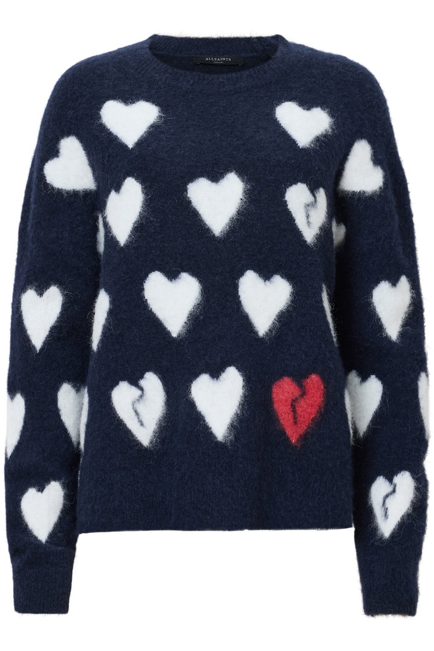 AMORA JUMPER INK BLUE/WHITE 4