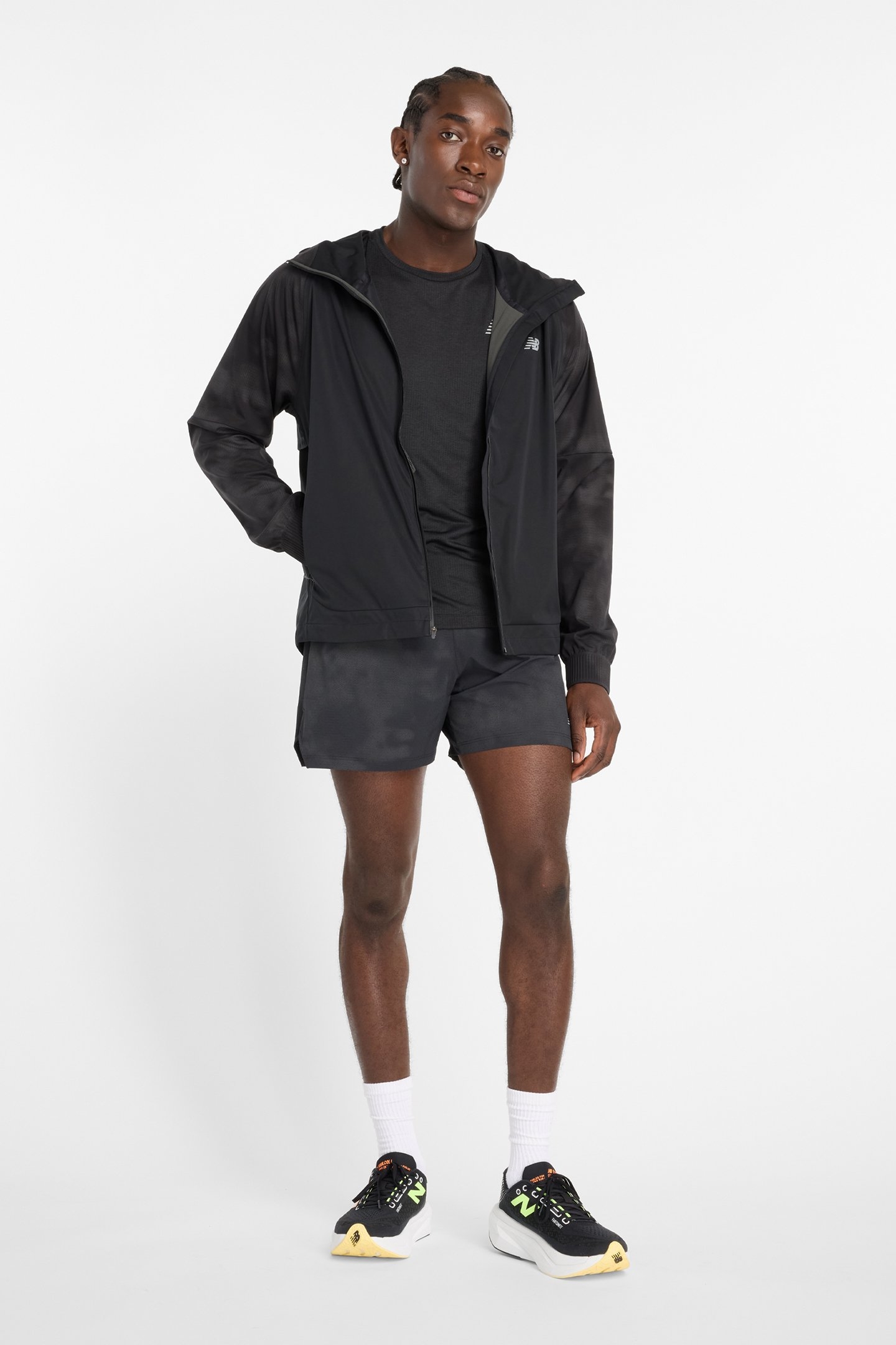 PREMIUM PRINTED JACKET IN BLACK 3