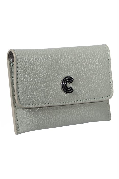 LEATHER WALLET IN MINT GREEN 4