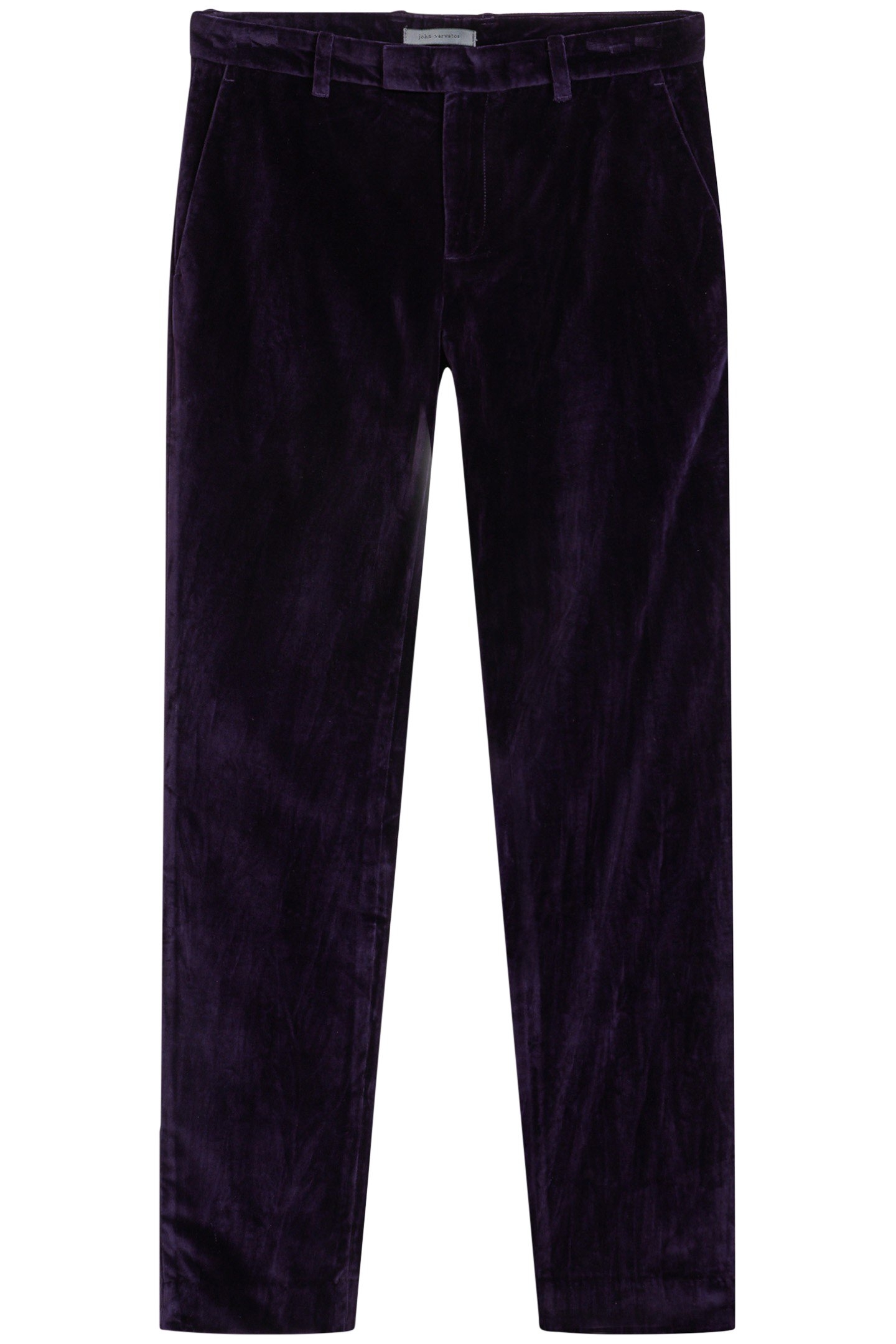 SLIM FIT PANTS WITH WELT PURPLE HAZE 1