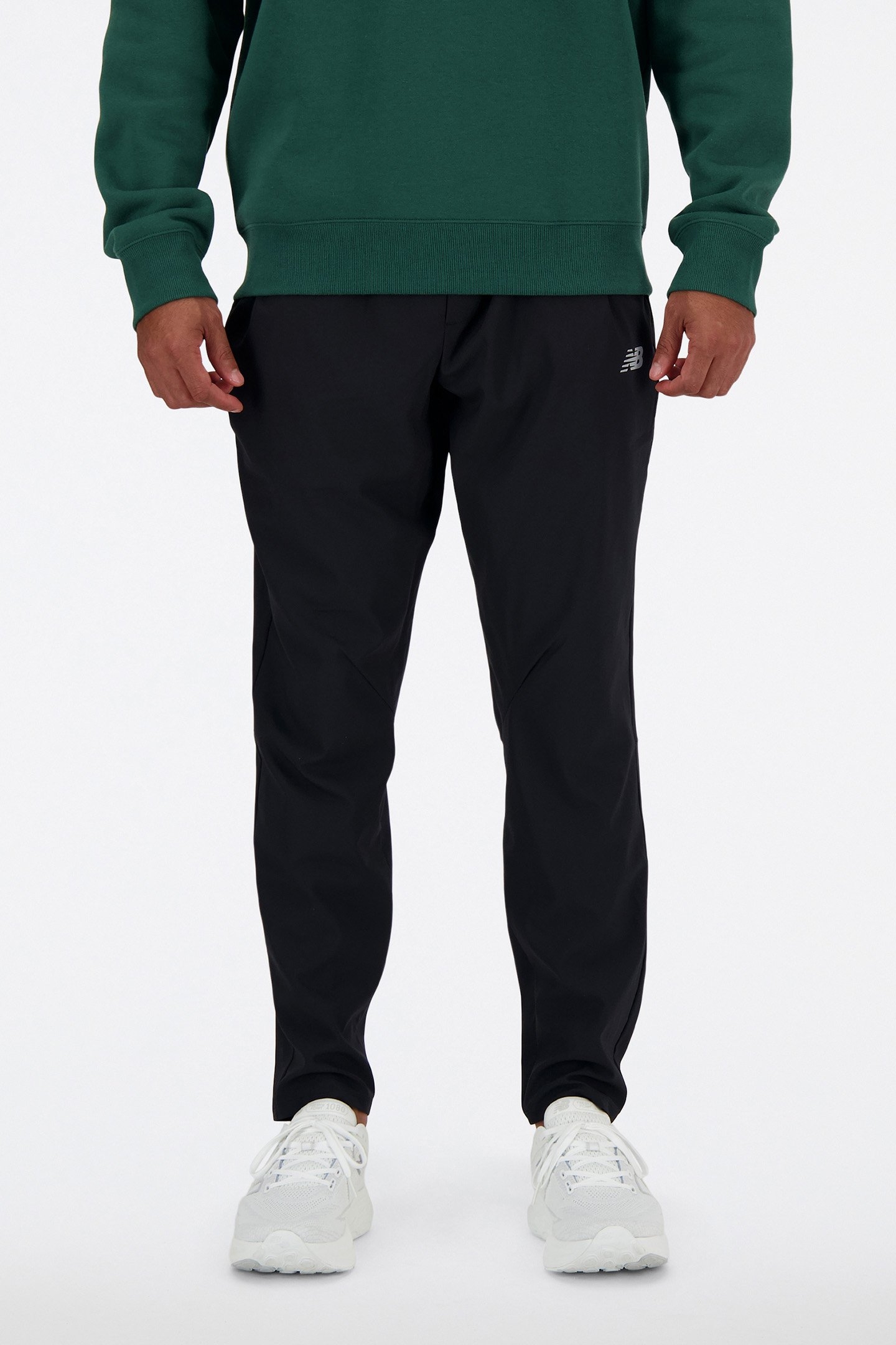 SLIM SWEATPANTS IN BLACK 1