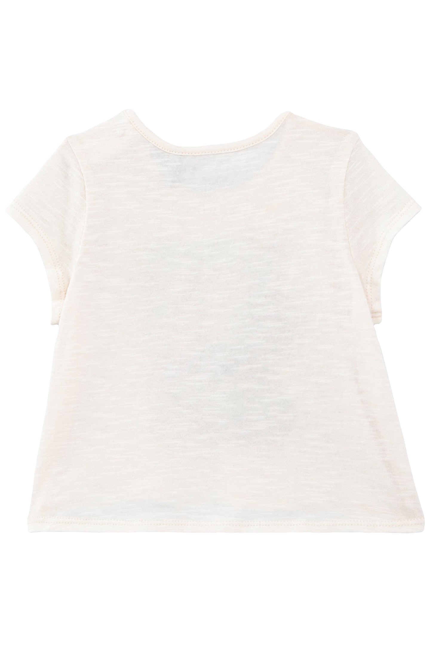 BABY GIRLS’ ECRU T-SHIRT WITH CUBAN CAR & PALM TREE IMAGE 2