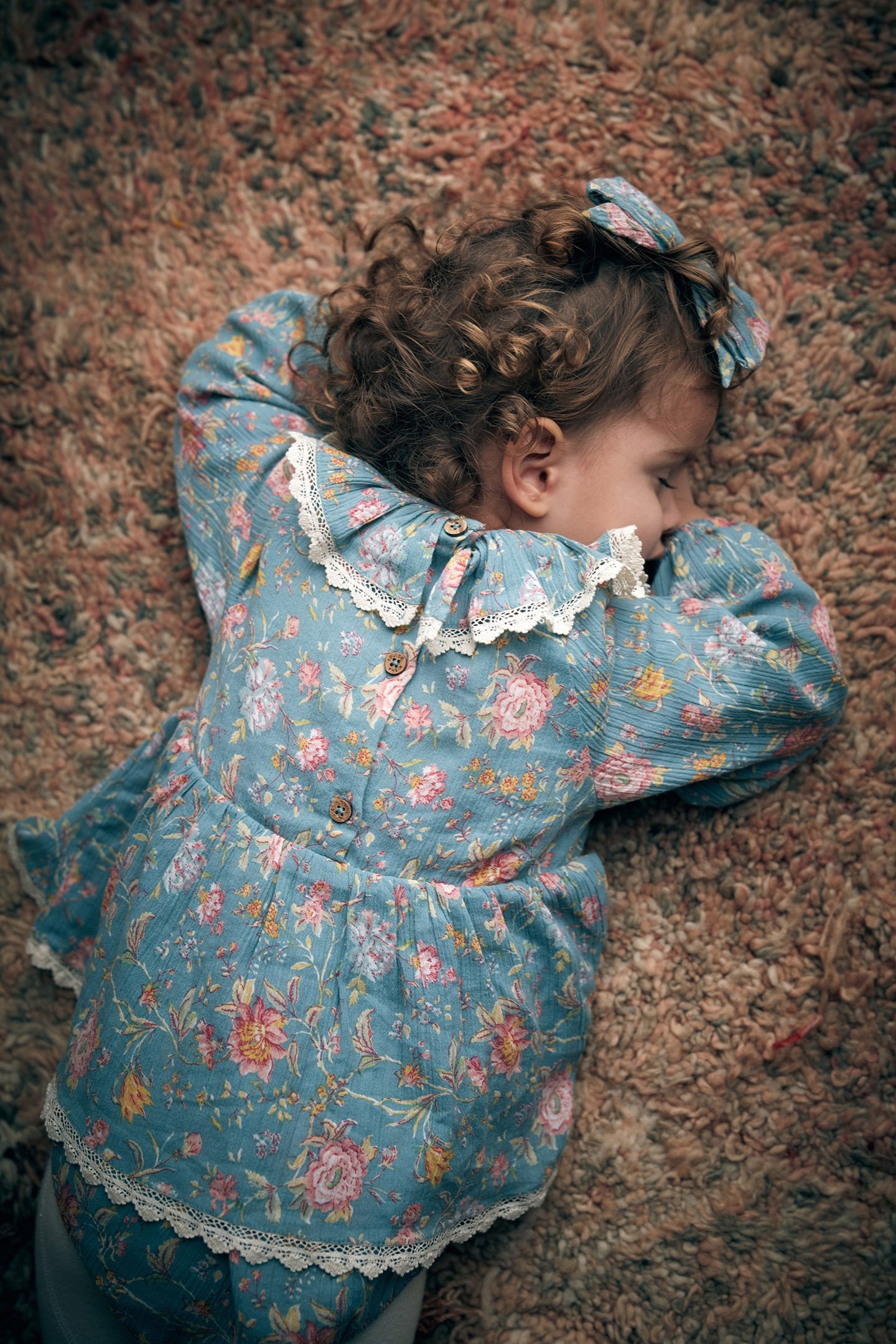 ROMPERS INDIA BLUE ROSA DAMASCENA 2