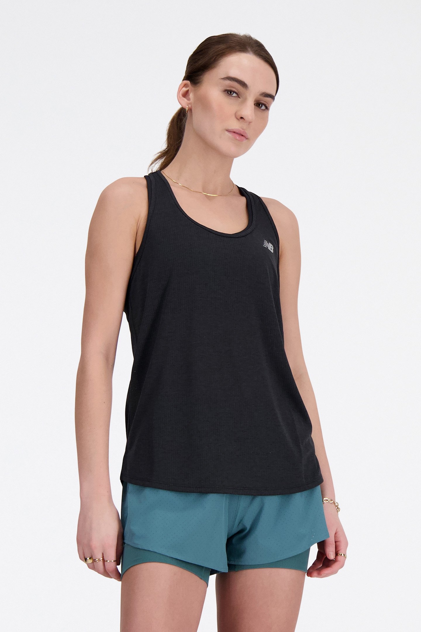 ATHLETICS VEST IN BLACK 4
