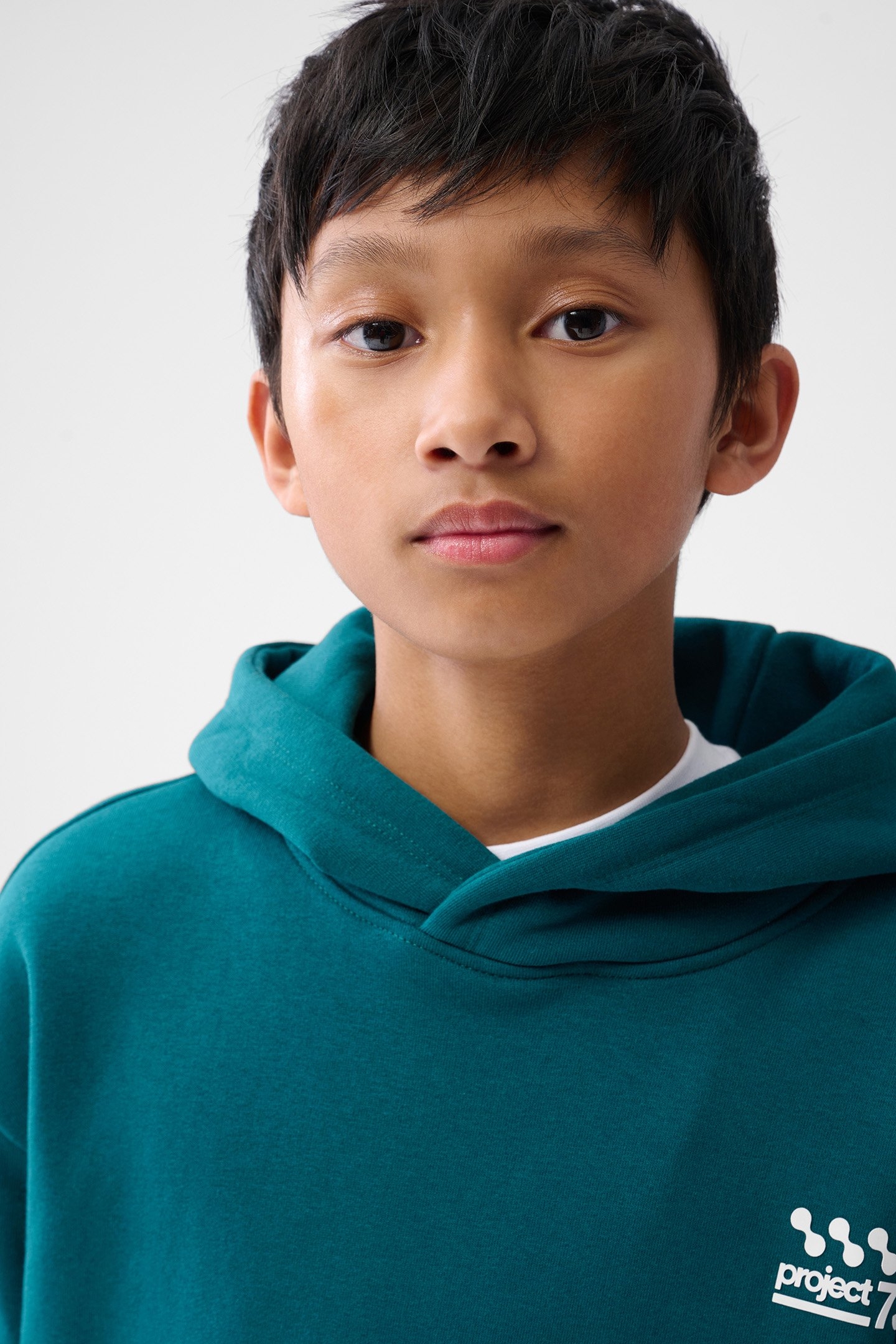 BOYS BBA-SBMINIMAL HOODIE DARKGREEN 6