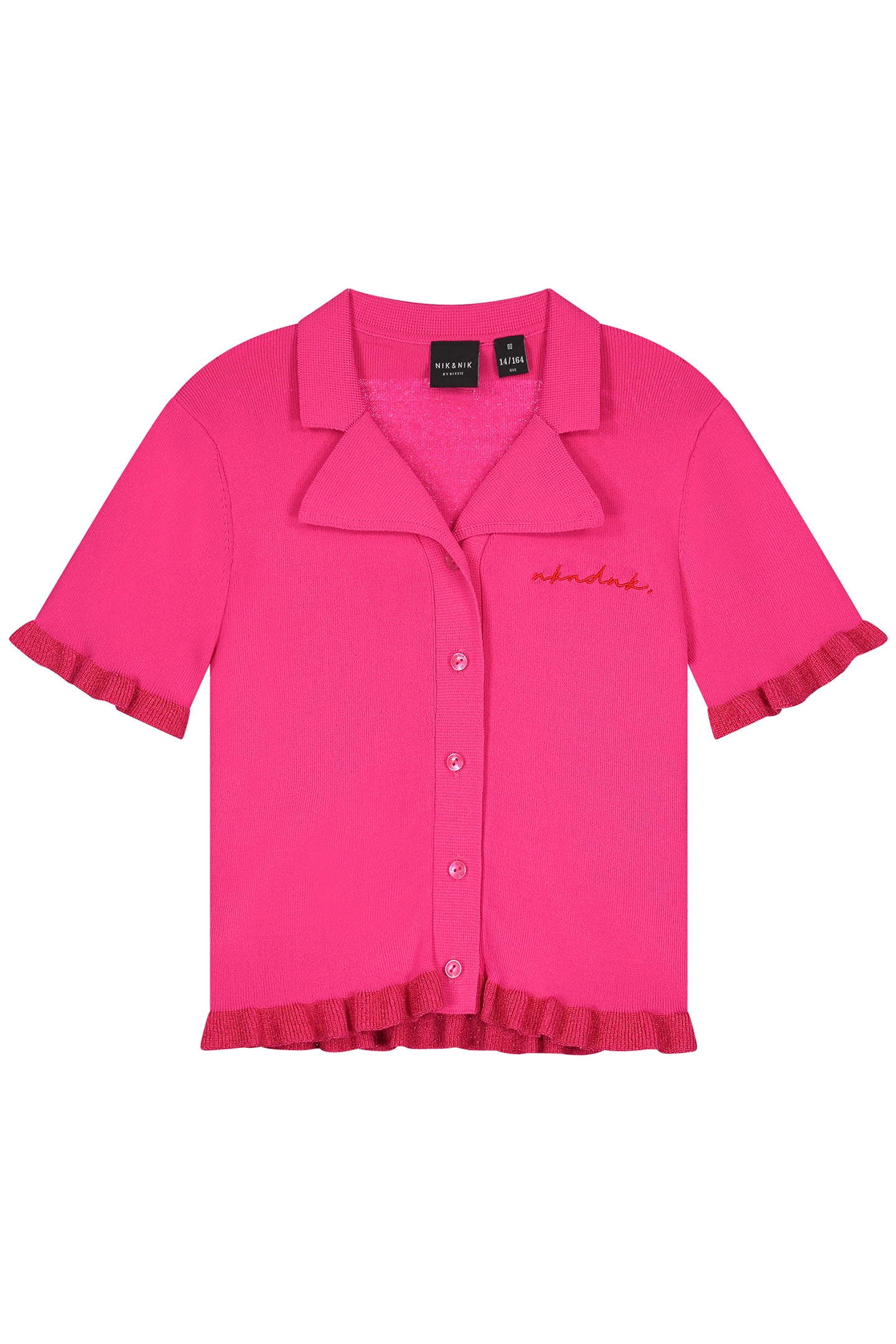 JORDAN SPARKLE TOP FUCHSIA POP 2