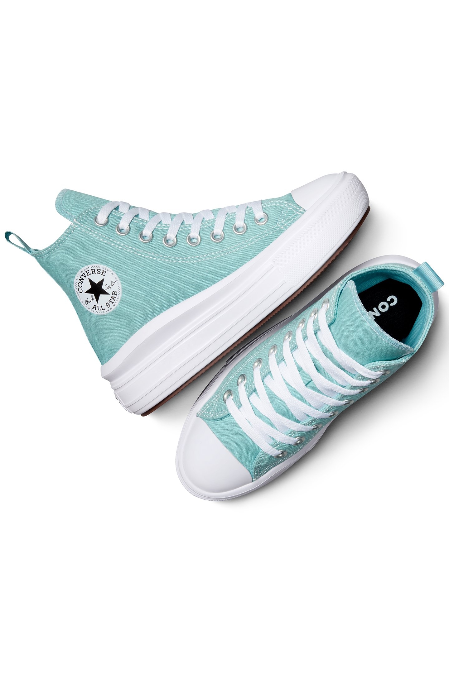 CHUCK TAYLOR ALL STAR MOVE PLATFORM VERNAL POOL/WHITE/BLACK 2