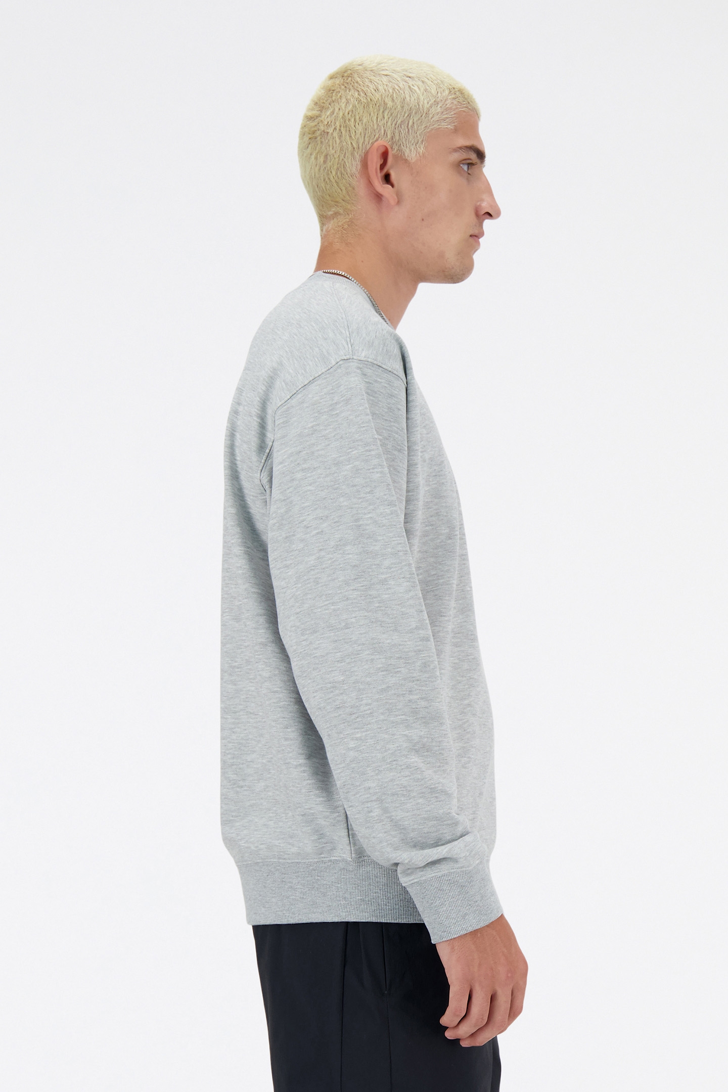 NB CREW NECK SWEATSHIRT IN GREY 3