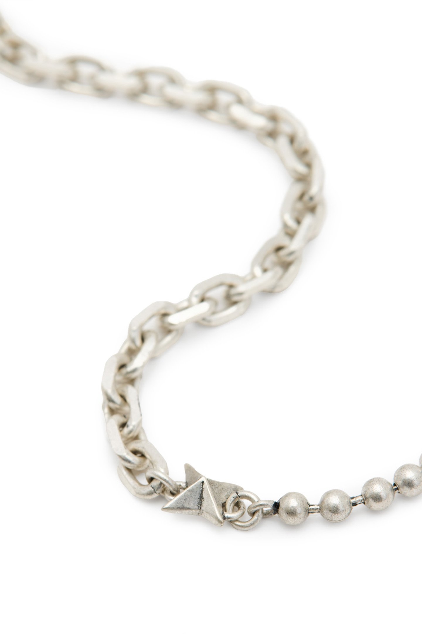 RUBEN CHAIN NECKLACE WARM SILVER 5