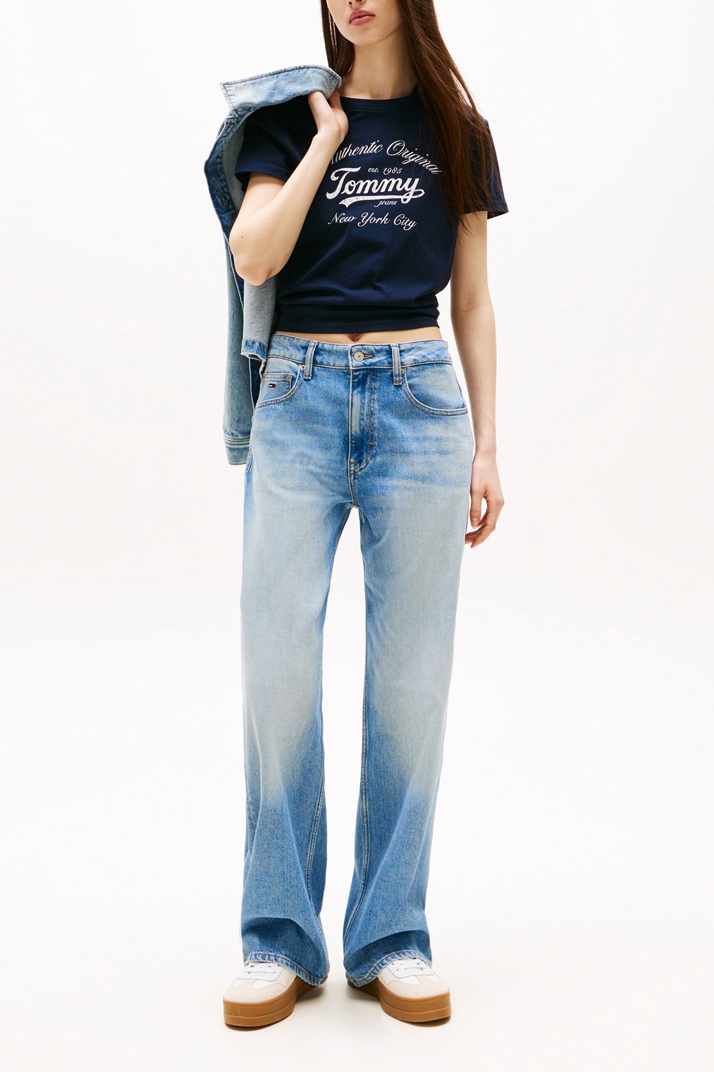 TJW REG ESSENTIAL LO T-SHIRT, SLIM FIT, DARK NIGHT NAVY 2